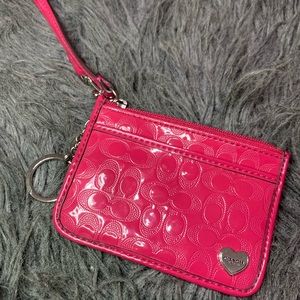 Coach 3 Card Wallet / Coin Purse